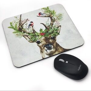 Holiday Deer‎ Computer Laptop Mouse Pad